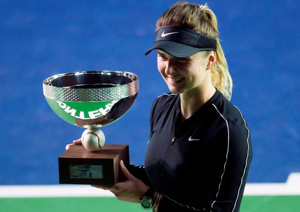 Elina Svitolina, campeona en Monterrey (AFP)