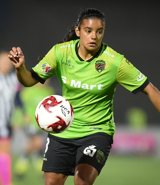 Jessica Vázquez, jugadora de FC Juárez Femenil