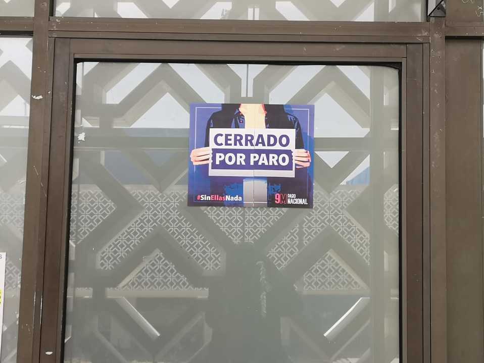 Por #UnDíaSinNosotras, vacíos los pasillos de San Lázaro (Fernando Damián)