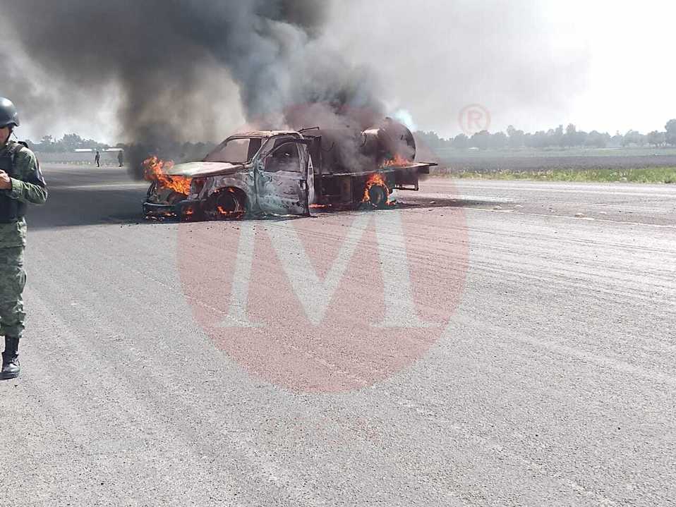 Bloqueos en carretera Acámbaro - Salvatierra.