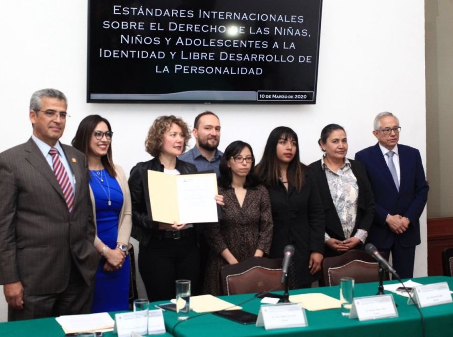 Congreso de CdMx retomará análisis de Ley de Infancias Trans este mes. | Twitter  @TemistoclesVR