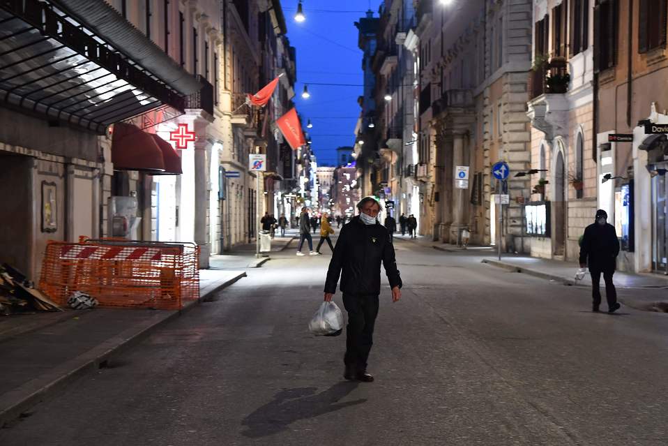 Italia se encuentra en crisis por el Covid-19. (AFP)