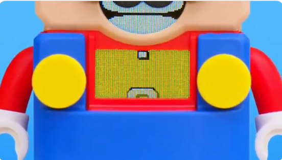 La versión LEGO del personaje de los videojuegos (Twitter).