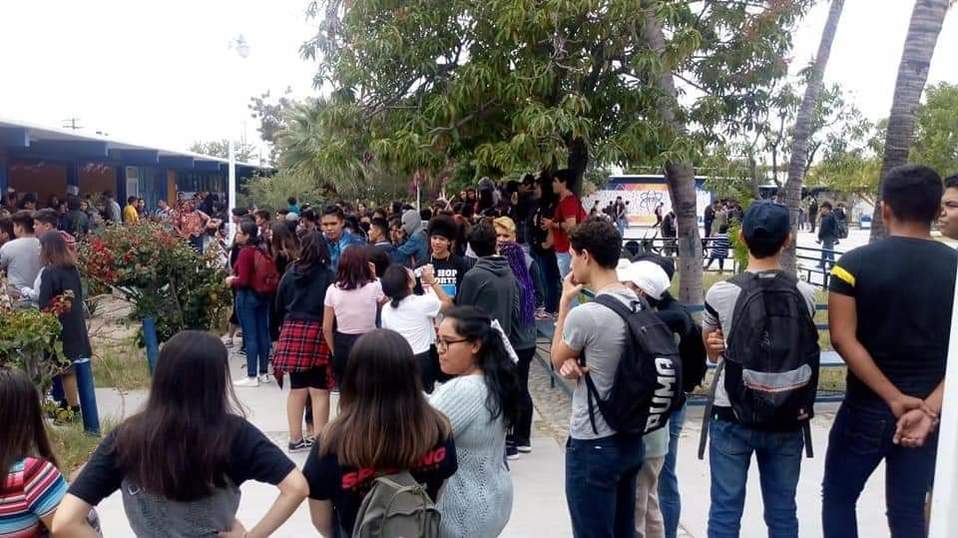 Los estudiantes se quedaron sin clases. (Óscar Rodríguez)