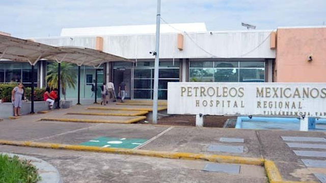 Reportan muerte de otro paciente en hospital de Pemex