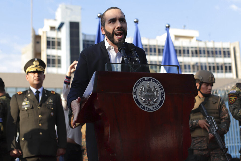 Bukele impedirá todas las actividades en El Salvador por el coronavirus. (AP)