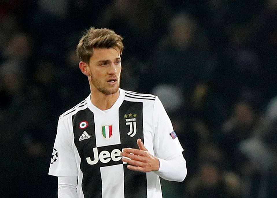 Daniele Rugani, jugador de Juventus (Reuters)