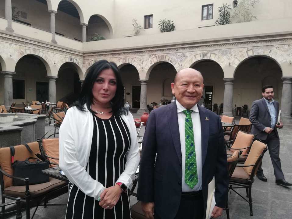 Director nacional del Conalep, Enrique Ku Herrera. (Jaime Zambrano)