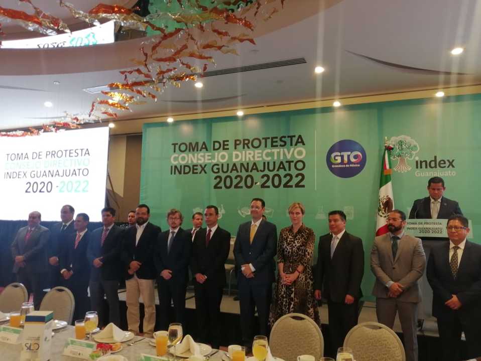 Index Guanajuato, John Wright tomó protesta como presidente
