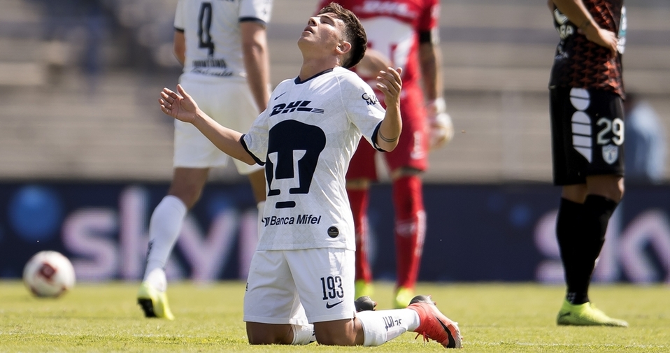 Marco García, jugador de los Pumas (Mexsport)