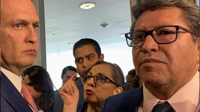 Micrófonos en sala de juntas del PAN no fue montaje: Ricardo Monreal