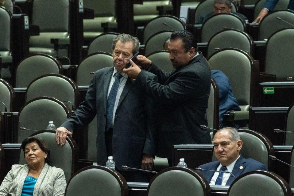 Porfirio Muñoz Ledo, diputado federal de Morena. (Cuartoscuro)