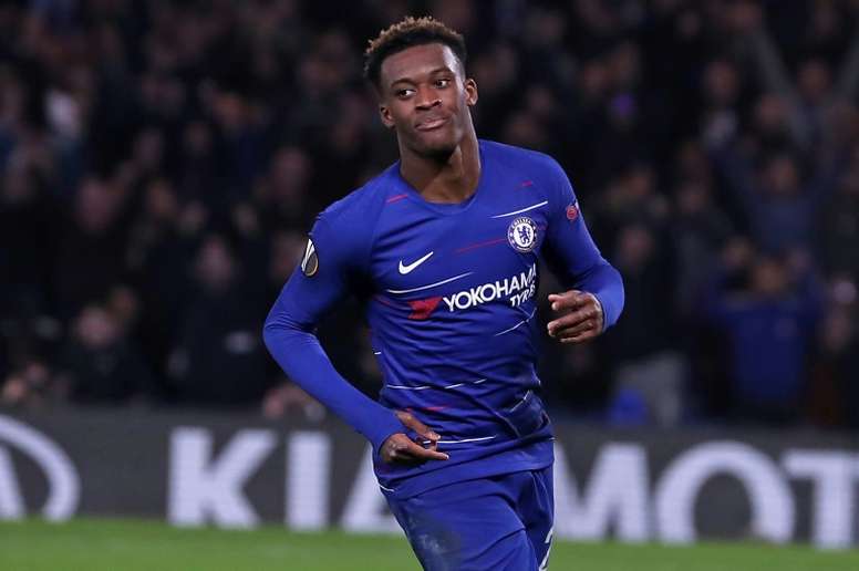 Callum Hudson-Odoi, jugador del Chelsea, da positivo por coronavirus (AFP)