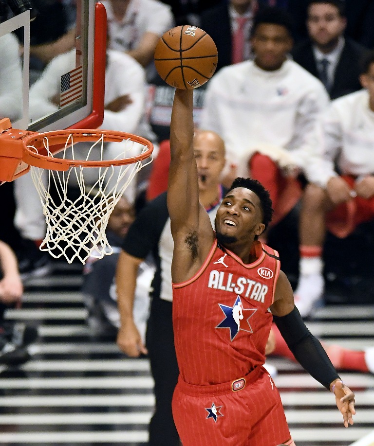 Donovan Mitchell, segundo jugador de la NBA con coronavirus (AFP)