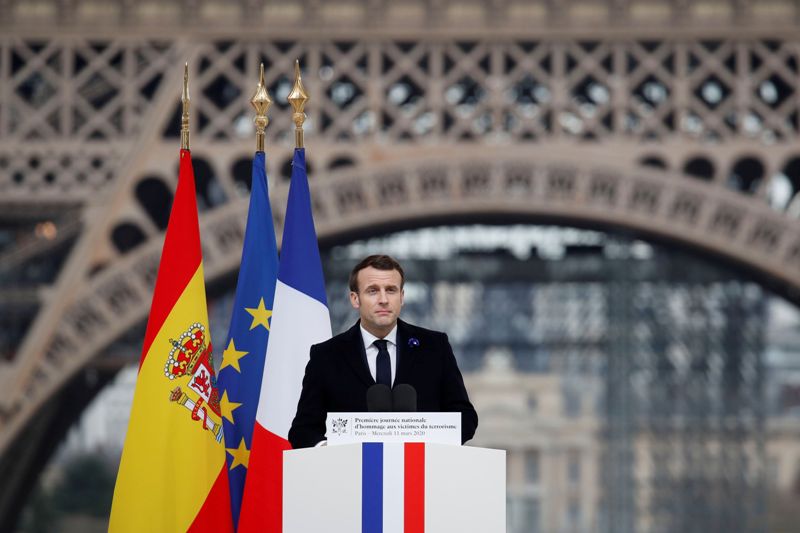 El anuncio fue hecho por el presidente, Emmanuel Macron. (AFP)