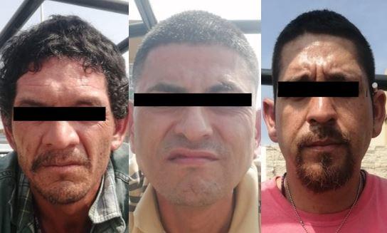 Los hombres fueron puestos a disposición del Ministerio Público. Foto: Especial.