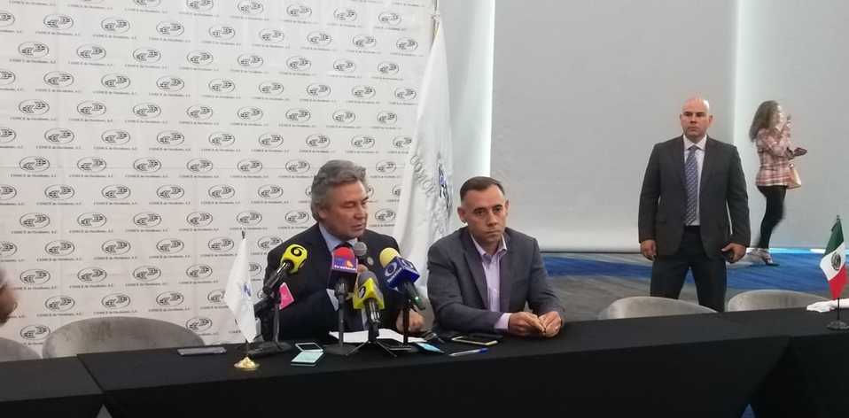Miguel Ángel Landeros y Alberto Esquer hablaron de las exportaciones alimentarias de Jalisco (Jorge Martínez)