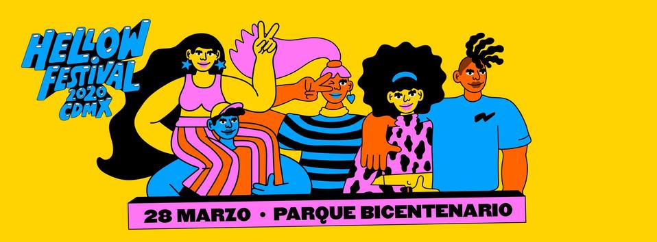 Cancelan edición 2020 de Hellow Festival en CdMx por coronavirus (Facebook).