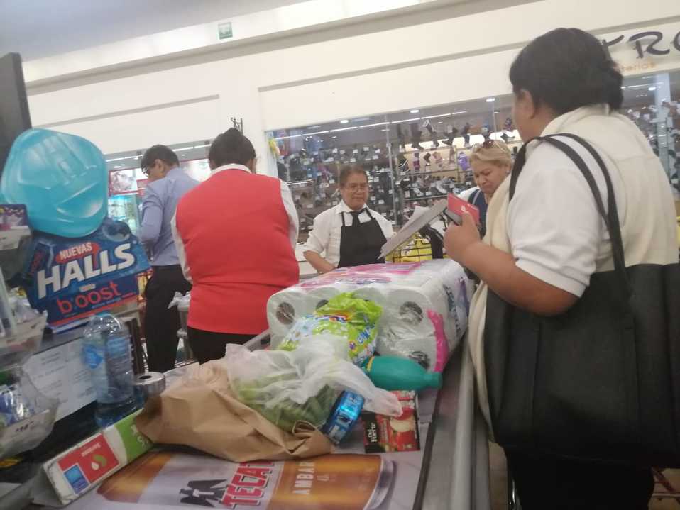 Las compras de mayor demanda fueron los artículos de higiene y limpieza. (Andrés Lobato)