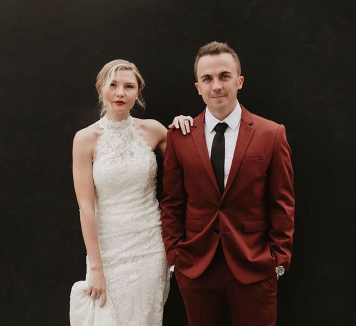 Frankie Muniz, actor de Malcolm in the Middle, contrajo matrimonio con Paige Price. (Instagram)