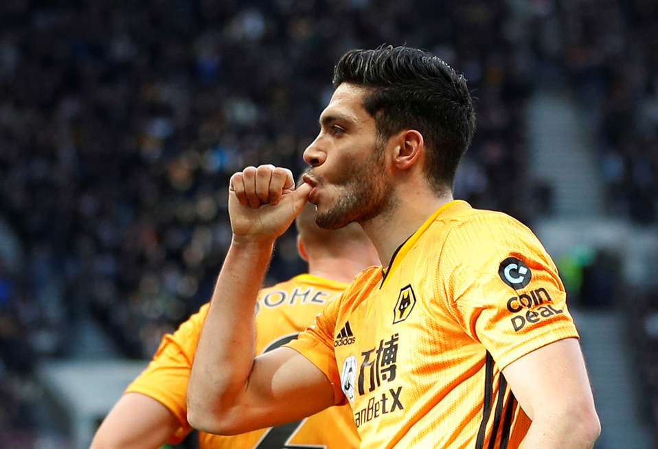 Raúl Jiménez, delantero del Wolverhampton (Reuters)