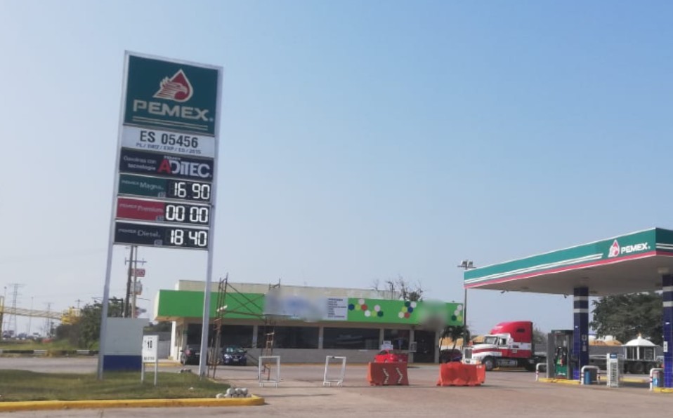 Tamaulipas: Precio de la Gasolina llega a 16.16 y 13.40 pesos (Foto/Anahy Meza)
