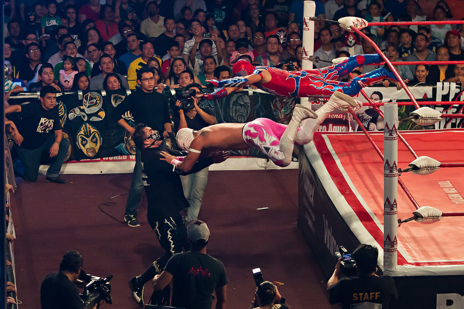 Función de Lucha Libre de la Triple A (Imago7)