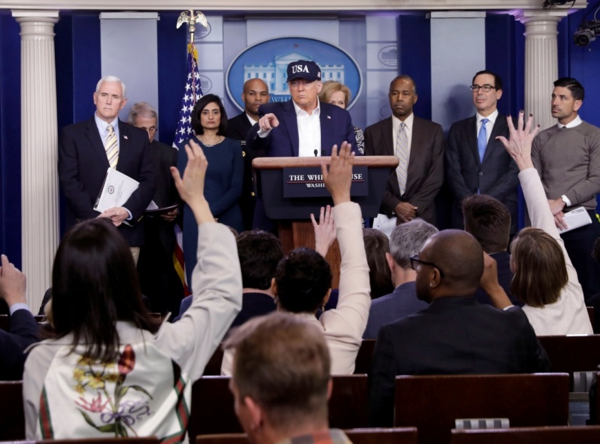 Trump incluyó a Reino Unido e Irlanda en la prohibición de viajes por coronavirus. | Reuters