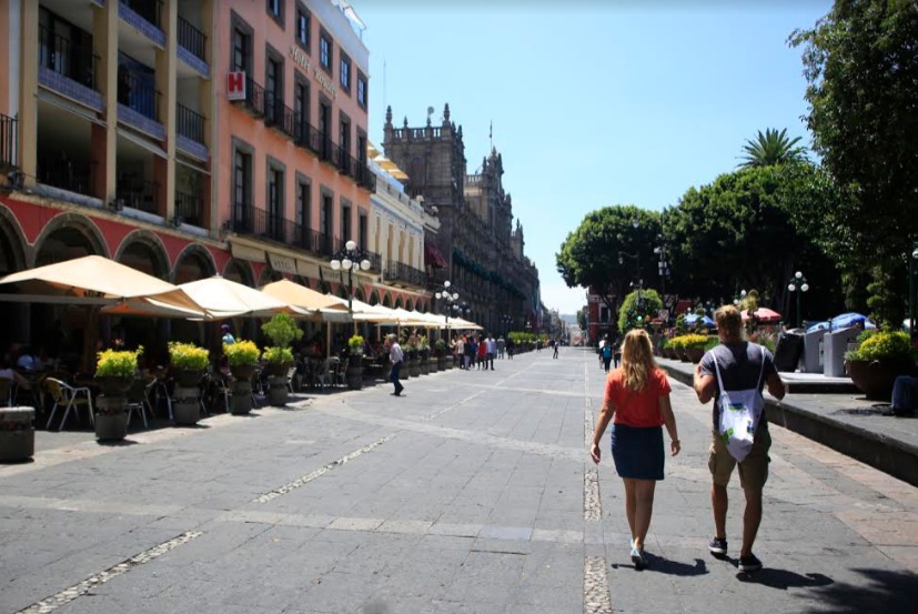 Turismo extranjero cancela visitas a Puebla. (Andrés Lobato)