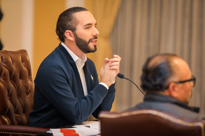 Bukele es uno de los mandatarios más activos en redes sociales. (PresidenciaSV)