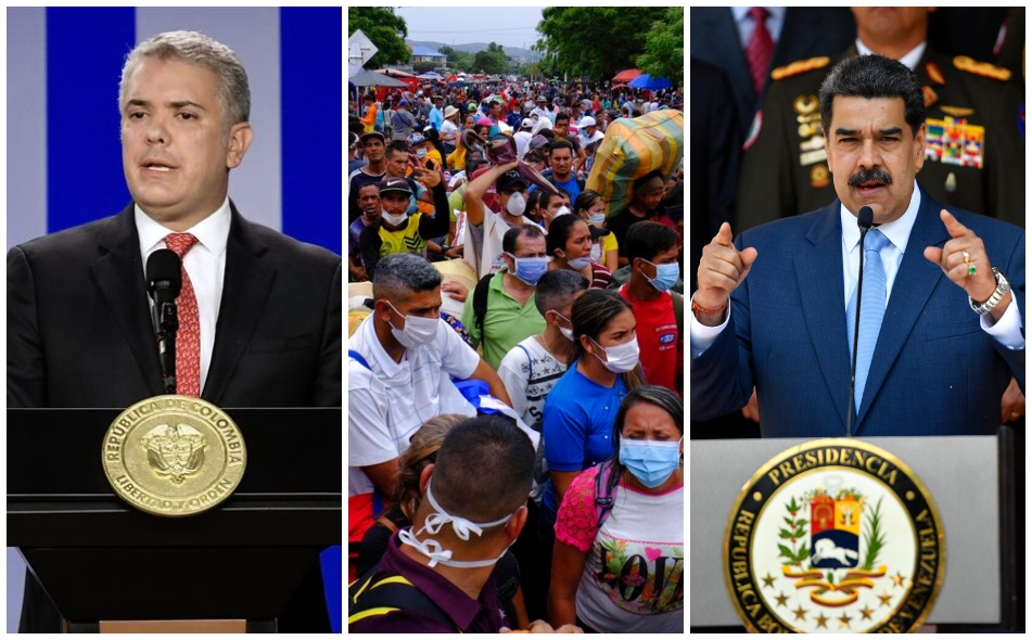 Colombia se negó a trabajar con Venezuela para el control de la pandemia. (AP / EFE)