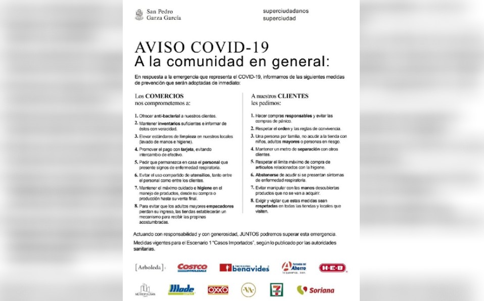 El municipio  indicó que dan respuesta a la emergencia que representa el Covid-19. (Especial)