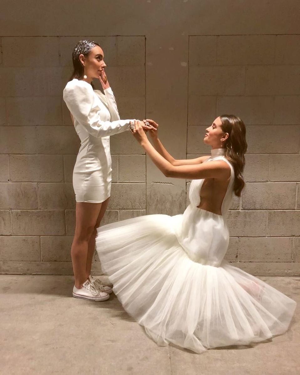 Natalia Telléz y Paulina Goto compartieron la fotografía en sus redes sociales .(Instagram)