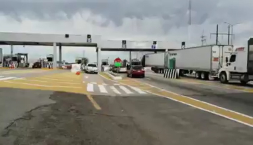 En las casetas se puede ver el flujo de autos de manera normal. (Captura de pamtalla)