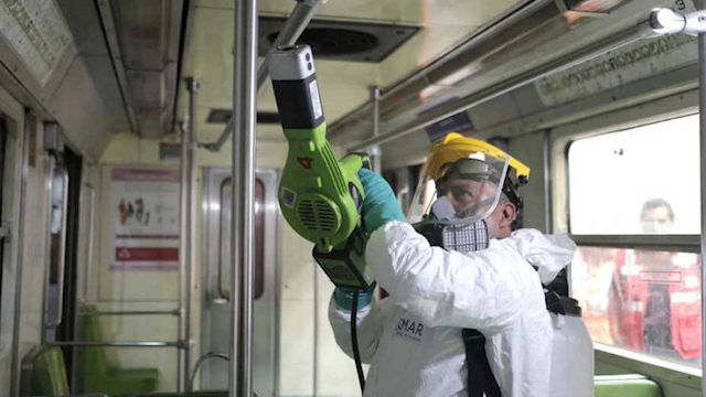 Metro de CDMX implementa medidas preventivas de higiene por Covid-19