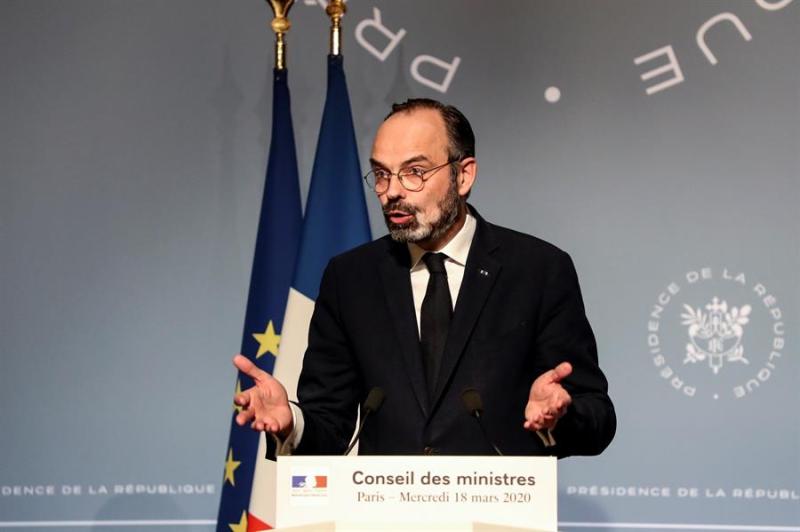 Francia atraviesa una crisis sanitaria sin precedentes en un siglo, dijo el primer ministro. (EFE)