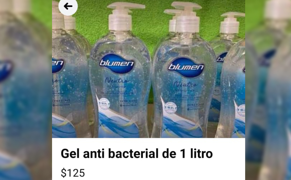 Gel antibacterial (Foto/FACEBOOK)