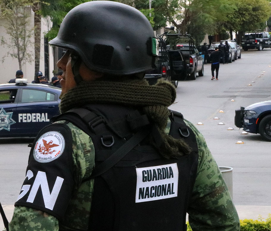 Guardia Nacional. (Leonel Rocha)
