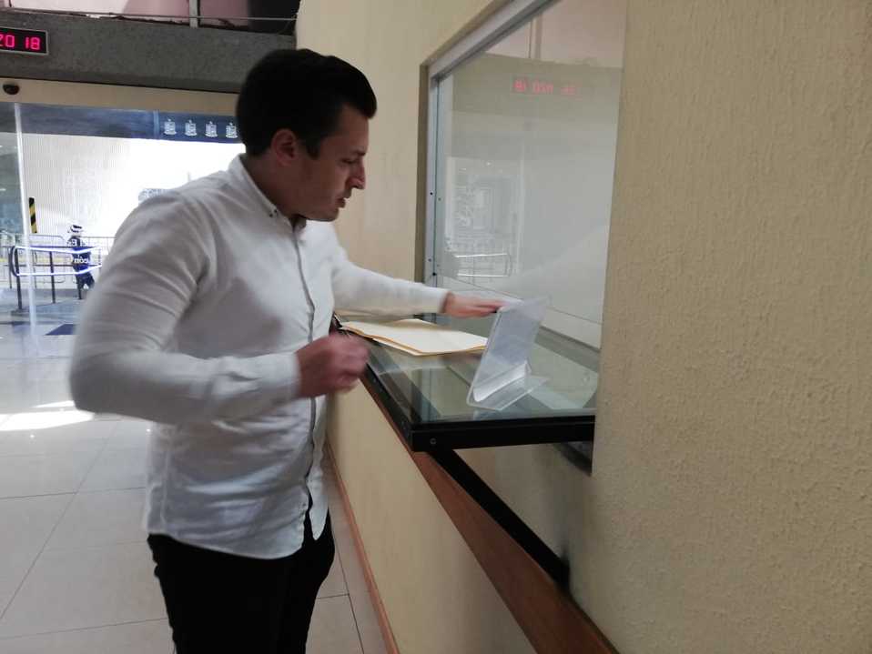 Luis Donaldo Colosio, coordinador de la bancada de Movimiento Ciudadano, presentó la iniciativa.