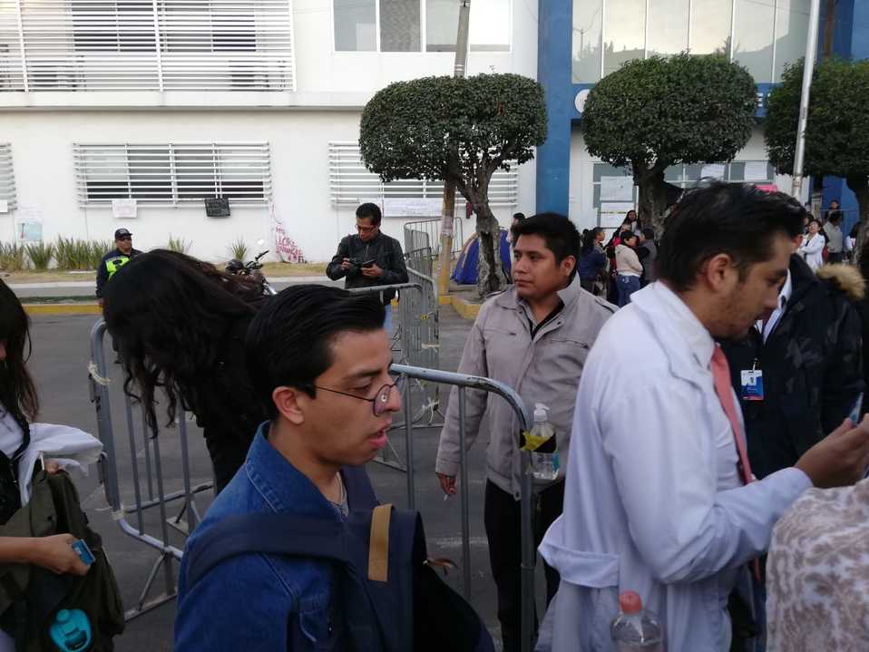 Se retiran estudiantes de ARPA BUAP de instalaciones; regresarán a paro cuando termine contingencia. (Jaime Zambrano)