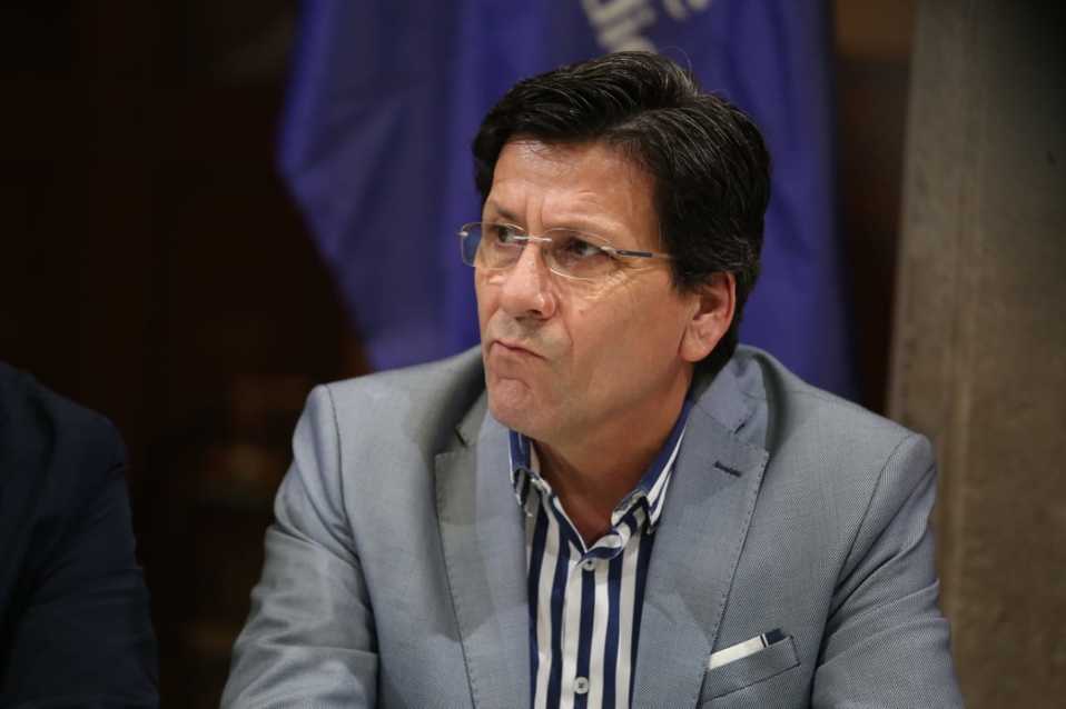 El director del Instituto del Deporte (INDE) en Nuevo León, Jesús Perales. (Jorge López)