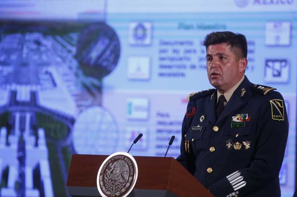 Gustavo Vallejo, ingeniero y comandante de Ingenieros en Santa Lucía. (Araceli López)