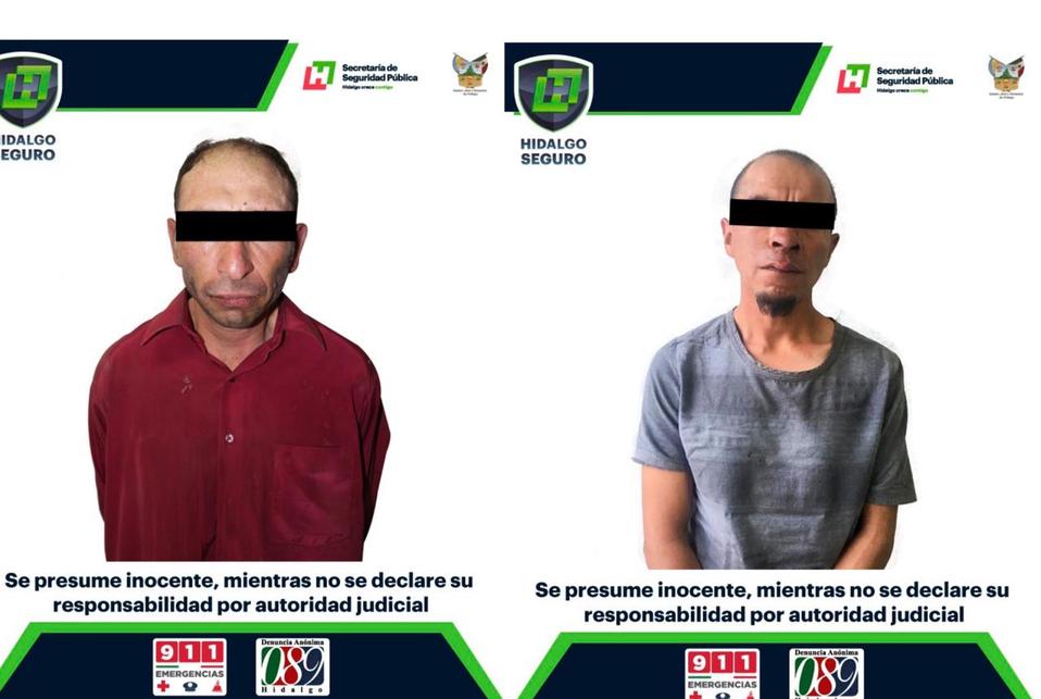 Los detenidos fueron puestos a disposición del MP. (Corteía)