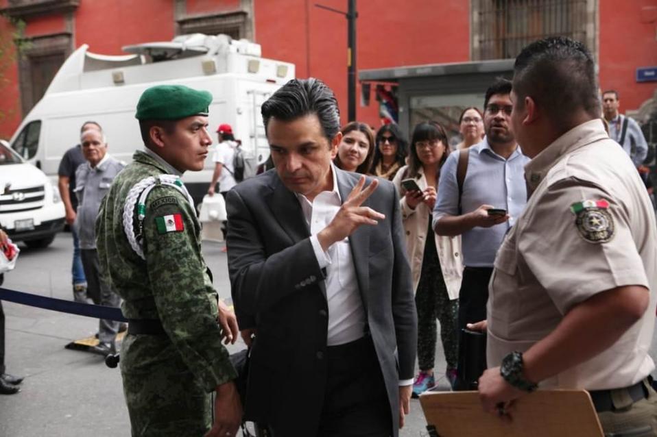 Zoé Robledo, director del IMSS. (Avelina Martínez)