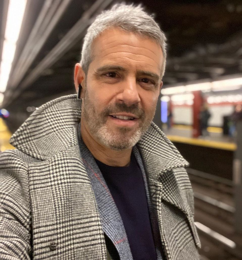 Andy Cohen da positivo a prueba de coronavirus (Instagram: Andy Cohen).