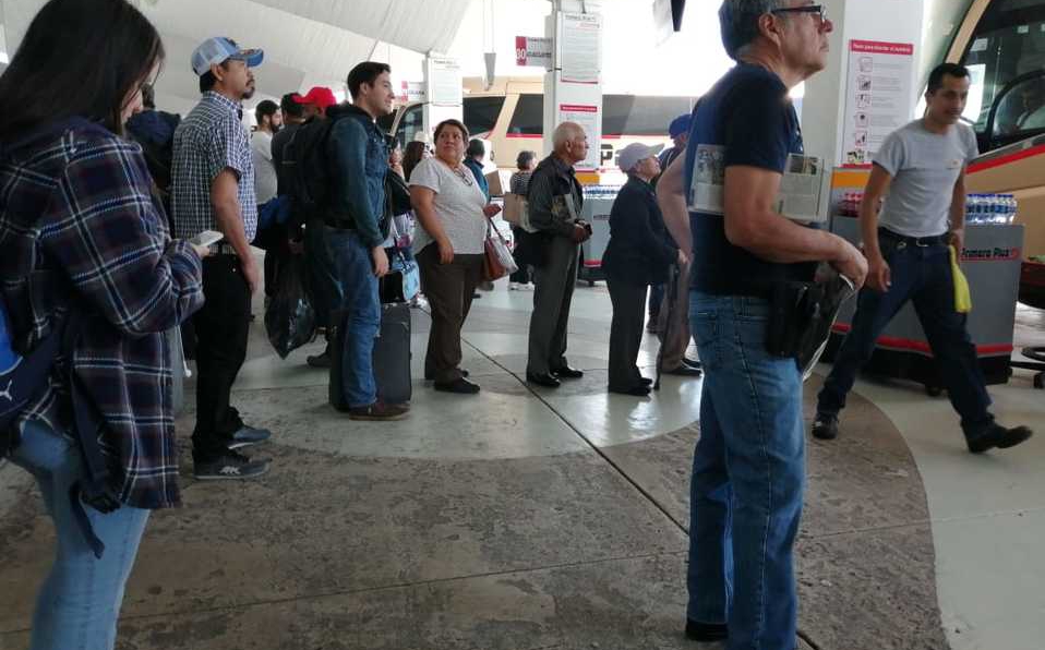 Aplican medidas de prevención en líneas de Transporte Foráneo