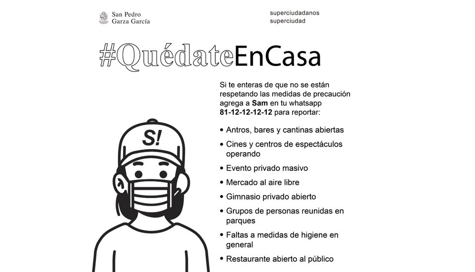 El chatbot “Sam Petrino” estará disponible para recibir las denuncias. Foto: Especial.
