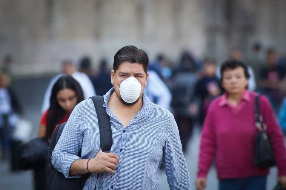 El gobernador confirmó el primer caso de Covid-19 en el estado. (Araceli López)