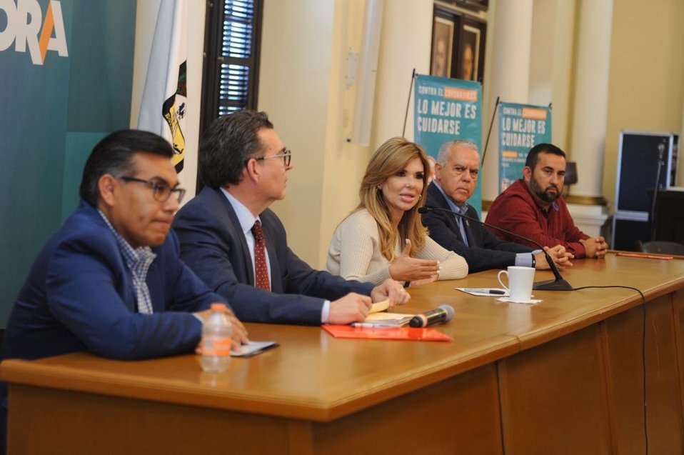 Desde este lunes inició la campaña estatal de prevención de contagio por coronavirus. (Foto: Twitter)