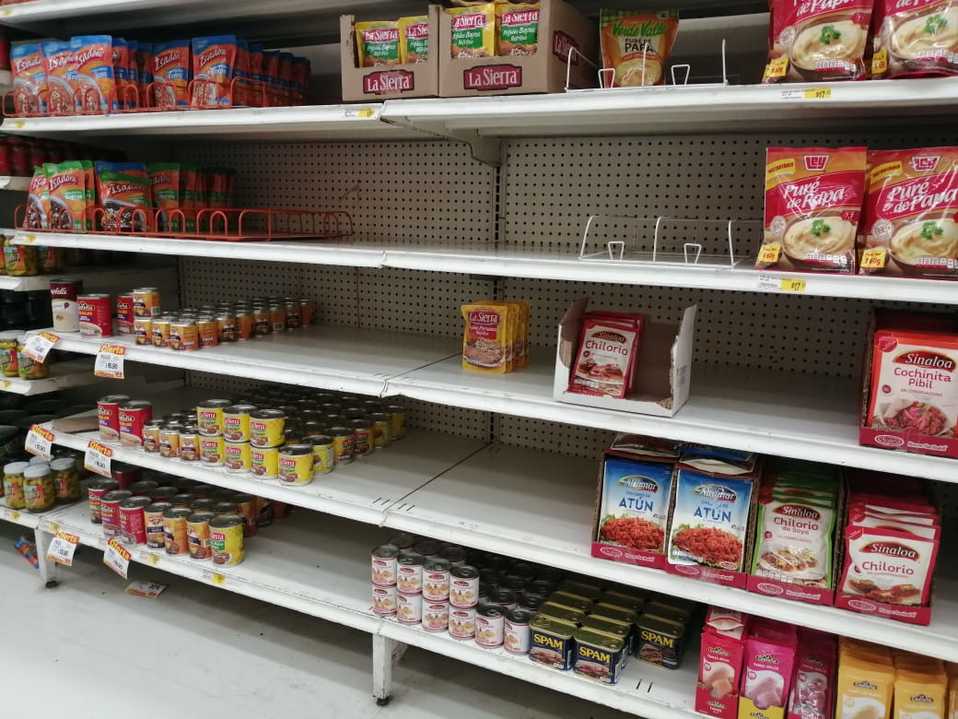 Medidas de prevención en supermercados de León ante Covid-19